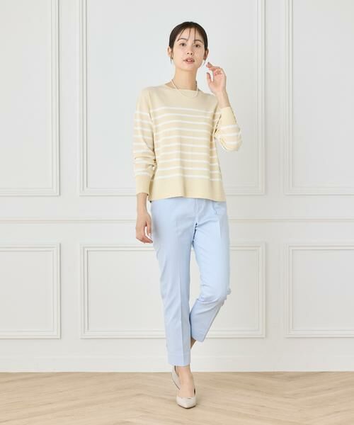 7-IDconcept / セブンアイディーコンセプト その他パンツ | 《大きいサイズ》コットンストレッチベーシックパンツ | 詳細2