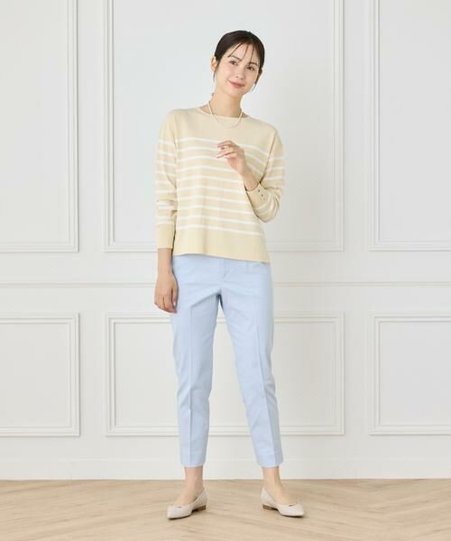 7-IDconcept / セブンアイディーコンセプト その他パンツ | 《大きいサイズ》コットンストレッチベーシックパンツ | 詳細3