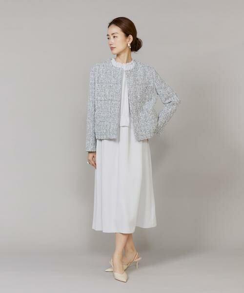 7-IDconcept / セブンアイディーコンセプト ロング・マキシ丈ワンピース | ペプラムギャザーワンピース | 詳細6