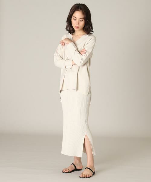 7-IDconcept / セブンアイディーコンセプト ニット・セーター | サイドスリットVネックニット | 詳細8