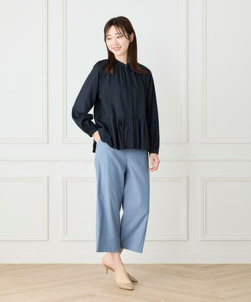 7-IDconcept / セブンアイディーコンセプト ショート・ハーフ・半端丈パンツ | ワイドクロップトパンツ | 詳細4