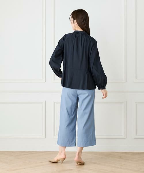 7-IDconcept / セブンアイディーコンセプト ショート・ハーフ・半端丈パンツ | ワイドクロップトパンツ | 詳細5