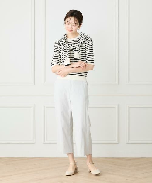 7-IDconcept / セブンアイディーコンセプト ショート・ハーフ・半端丈パンツ | ワイドクロップトパンツ | 詳細7