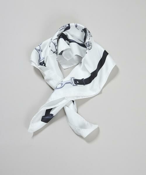 7-IDconcept / セブンアイディーコンセプト バンダナ・スカーフ | ホースキャリッジ シルクスカーフ | 詳細2