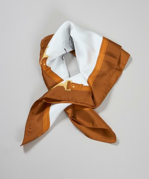 7-IDconcept / セブンアイディーコンセプト バンダナ・スカーフ | ホースキャリッジ シルクスカーフ | 詳細5