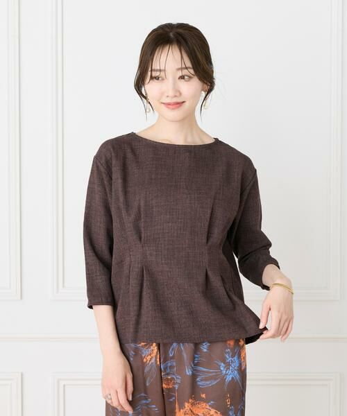 7-IDconcept / セブンアイディーコンセプト Tシャツ | フロントタックプルオーバー《日本製》 | 詳細11