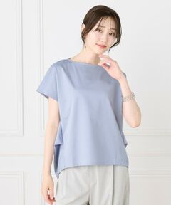 7-IDconcept / セブンアイディーコンセプト Tシャツ | バックロングサイドタックプルオーバー《日本製》
