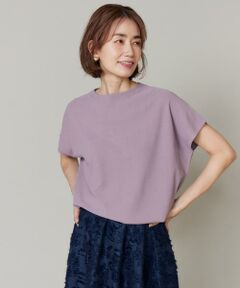 7-IDconcept / セブンアイディーコンセプト ニット・セーター | ホールガーメントフレンチスリーブプルオーバーニット《Cuoo PLUS》《日本製》｜大人の品格漂う、上質かのこ編み日本製ニット