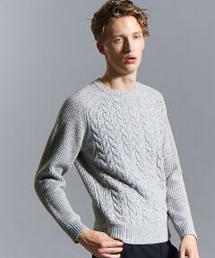 LANEROSSI RIB×CROSSKNITクルーニット