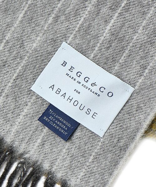 ABAHOUSE / アバハウス マフラー・ショール・スヌード・ストール | 【別注】BEGG&CO グラデーションマフラー | 詳細8