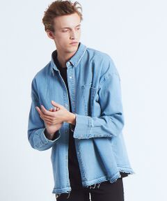 ABAHOUSE / アバハウス シャツ・ブラウス | 【別注】SUPERTHANKS デニムシャツ