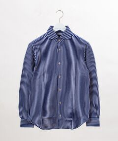 ABAHOUSE / アバハウス シャツ・ブラウス | 【Recency of Mine/COOLMAX】鹿の子ストライプシャツ