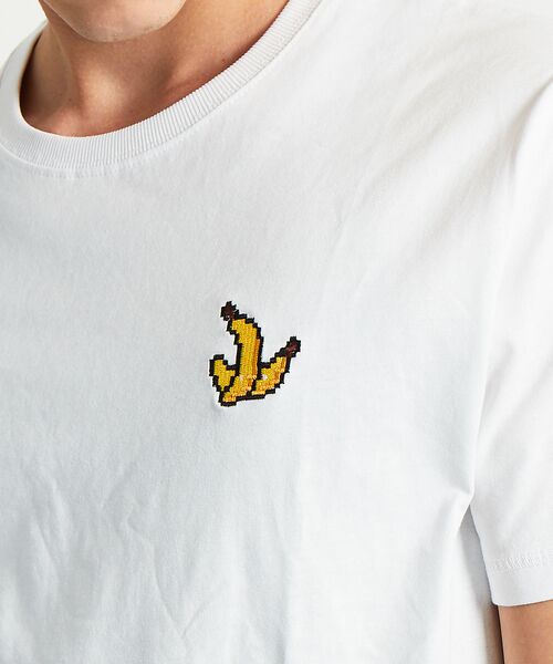 ABAHOUSE / アバハウス Tシャツ | 【BRICKTOWN】ワンポイントTシャツ(BANANAS) | 詳細1