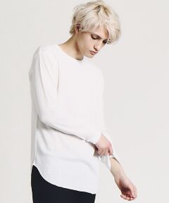 ABAHOUSE / アバハウス Tシャツ | 【WEB別注】ワッフル レイヤードロングラウンドカットソー