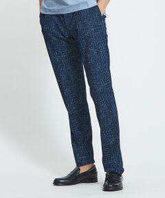 ABAHOUSE / アバハウス パンツ | 【Recency of Mine】EVALETテクニカルメッシュギンガムパンツ