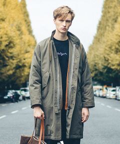 ABAHOUSE / アバハウス アウター | 【MYSELF ABAHOUSE】河田　オーバーサイズ　モッズコート