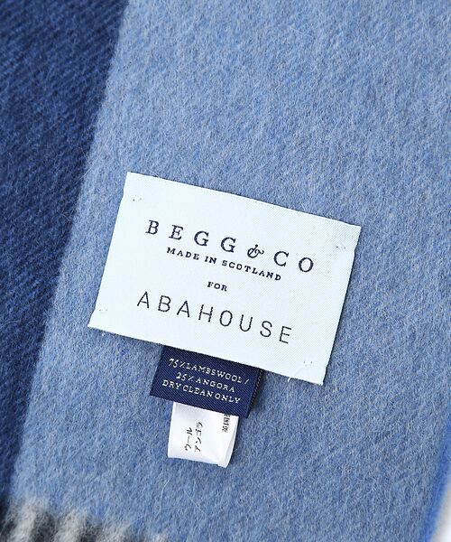 ABAHOUSE / アバハウス マフラー・ショール・スヌード・ストール | 【BEGG&CO/別注】チェックマフラー | 詳細2