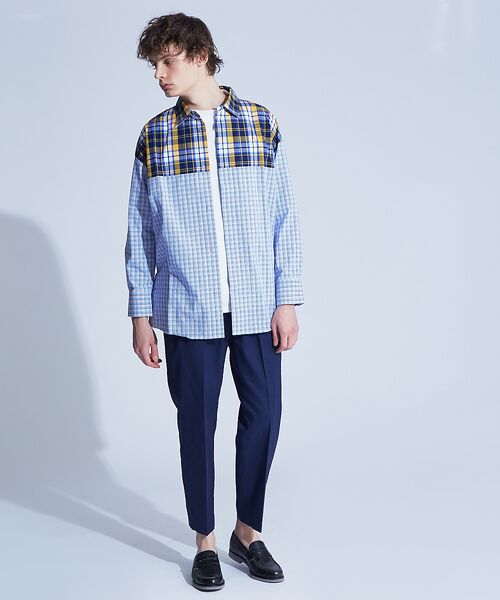 セール Super Thanks 別注 Switching ビッグチェックシャツ シャツ ブラウス Abahouse アバハウス ファッション通販 タカシマヤファッションスクエア