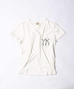 ABAHOUSE / アバハウス Tシャツ | 【YANUK】トライブレンドショートスリーブポケットTシャツ