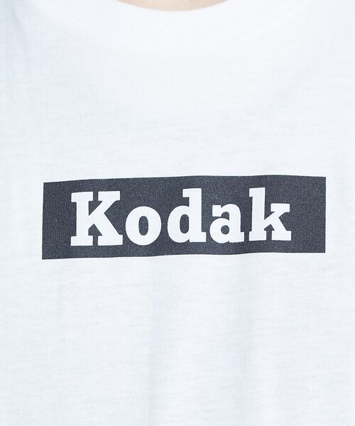 ABAHOUSE / アバハウス Tシャツ | 【展開店舗限定】【KODAK】boxロゴTシャツ | 詳細1