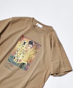 クリムト The Kiss プリントTシャツ