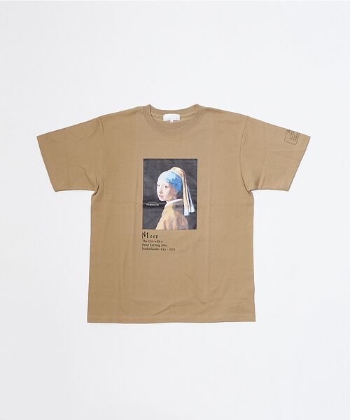 ABAHOUSE / アバハウス Tシャツ | フェルメール Girl with a Pearl Earring Tシャツ | 詳細12