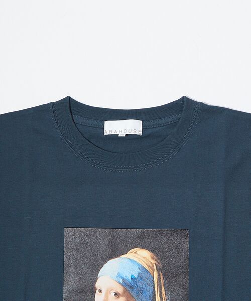 ABAHOUSE / アバハウス Tシャツ | フェルメール Girl with a Pearl Earring Tシャツ | 詳細17