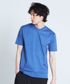 【展開店舗限定】シルケット天竺Vネック半袖Tシャツ