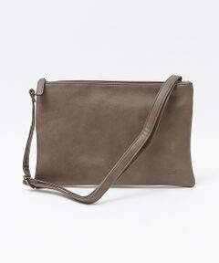 ABAHOUSE / アバハウス クラッチ・パーティバッグ | 【展開店舗限定】フェイクレザー2wayクラッチバッグ