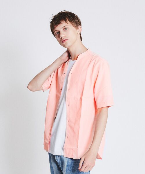 セール キュプラ コットンポプリンvネック半袖シャツ シャツ ブラウス Abahouse アバハウス ファッション通販 タカシマヤファッションスクエア