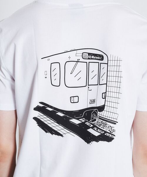 ABAHOUSE / アバハウス Tシャツ | 【OKAY】 U-Bahn半袖Tシャツ | 詳細5