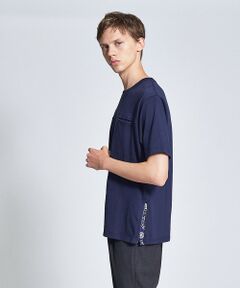 ABAHOUSE / アバハウス Tシャツ | 【WEB別注】サイドジップ　バンダナ 半袖 Tシャツ