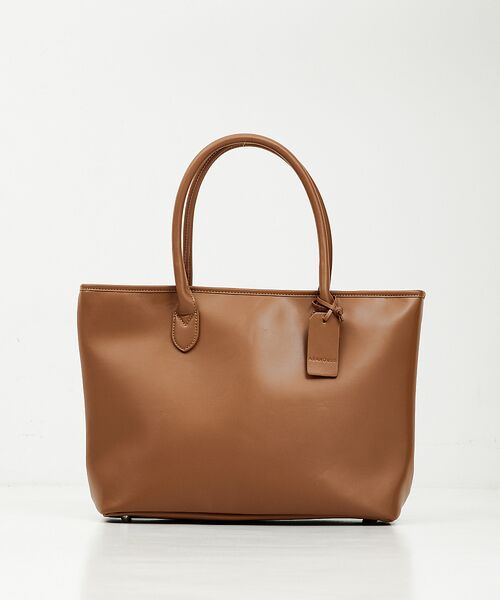 ABAHOUSE / アバハウス トートバッグ | 【WEB別注】スプリットレザー トート バッグ / 天ファスナー付き | 詳細2