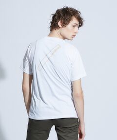 【DESCENTE】リレーバトン　プリント半袖Tシャツ