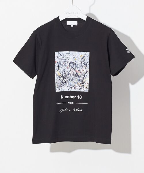 セール Web別注 Pollock ポロック Number18 アート Tシャツ Tシャツ Abahouse アバハウス ファッション通販 タカシマヤファッションスクエア