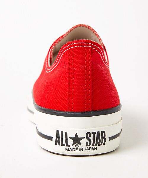 ABAHOUSE / アバハウス スニーカー | 【CONVERSE】 ALLSTAR J ローカットスニーカー レッド | 詳細5