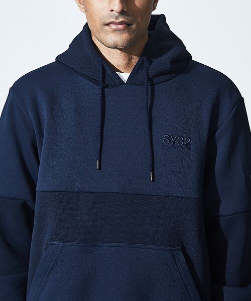 【SY32】TWO FACE KNIT HOODIE / 10510 / パーカ