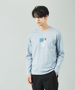 【Kaepa】Artプリント　長袖Tシャツ