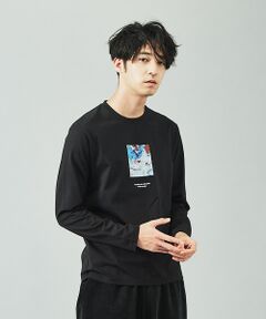 【Kaepa】Artプリント　長袖Tシャツ