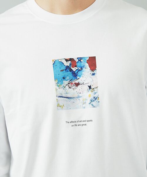 ABAHOUSE / アバハウス Tシャツ | 【Kaepa】Artプリント　長袖Tシャツ | 詳細1