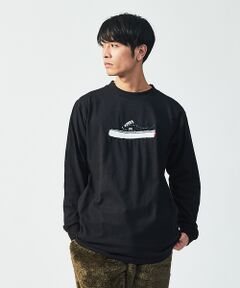 【O.K】  173-014LS スニーカーデザイン 長袖Tシャツ