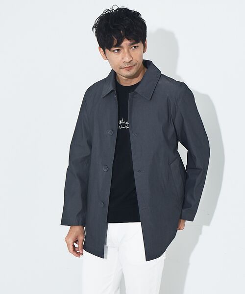 セール 展開店舗限定 ステンカラー ショート フードコート ステンカラーコート Abahouse アバハウス ファッション通販 タカシマヤファッションスクエア