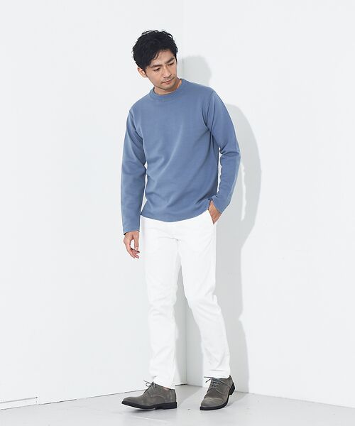 ABAHOUSE / アバハウス チノ・ワークパンツ | 【定番人気 / 7色展開】ツイル ストレッチ スリム フィット チノパンツ | 詳細12