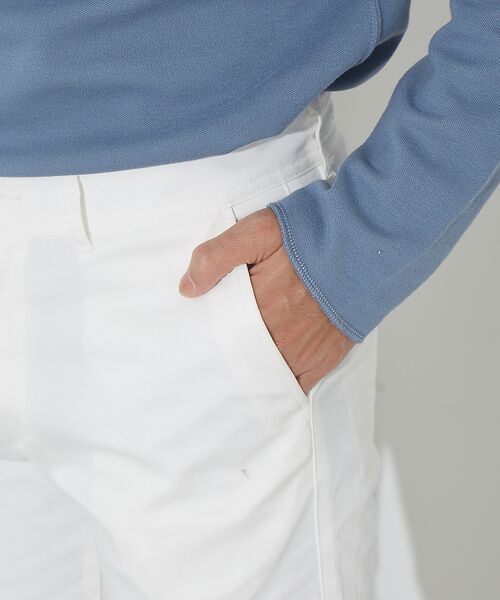 ABAHOUSE / アバハウス チノ・ワークパンツ | 【定番人気 / 7色展開】ツイル ストレッチ スリム フィット チノパンツ | 詳細8