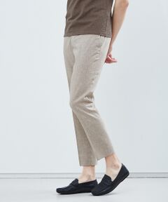 ABAHOUSE / アバハウス スラックス・ドレスパンツ | 【Recency of Mine】SOLO ストレッチリネン スラックスパンツ