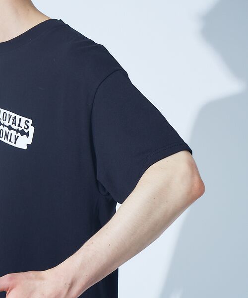 ABAHOUSE / アバハウス Tシャツ | 【LOYALS ONLY / ロイヤルズ オンリー】 バッグ プリント ロゴTシ | 詳細13