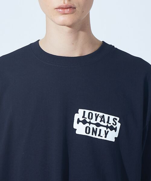 ABAHOUSE / アバハウス Tシャツ | 【LOYALS ONLY / ロイヤルズ オンリー】 バッグ プリント ロゴTシ | 詳細14