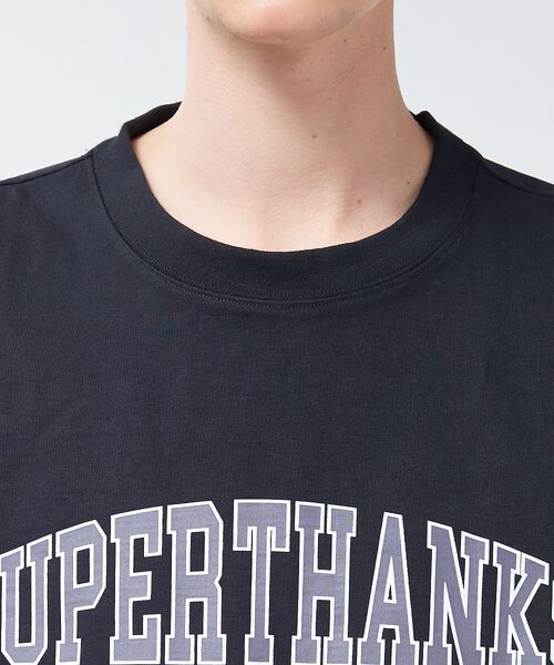ABAHOUSE / アバハウス Tシャツ | 【別注】SUPERTHANKS(スーパーサンクス) カレッジ ロゴ Tシャツ | 詳細10