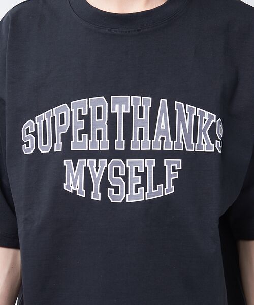 ABAHOUSE / アバハウス Tシャツ | 【別注】SUPERTHANKS(スーパーサンクス) カレッジ ロゴ Tシャツ | 詳細11