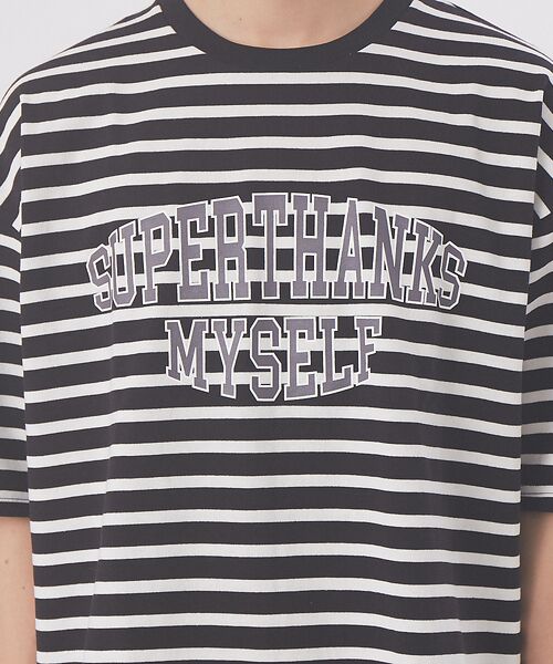 ABAHOUSE / アバハウス Tシャツ | 【別注】SUPERTHANKS(スーパーサンクス) カレッジ ロゴ Tシャツ | 詳細21